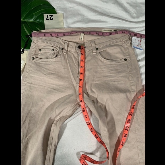 NWT $250 'The Dre' Slim Fit Boyfriend Jeans In Aged‎ Pumice [ SZ 27 ] - Picture 2 of 8